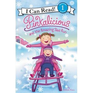 Pinkalicious and the Amazing Sled Run: A Winter and Holiday Book for Kids -- Vic